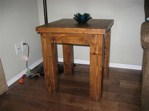 Coffee & side tables nightstands 1 comment 37. Ana White | Tryde Coffee and End Tables - Douglas Fir ...