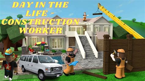 Roblox Adventures Construction Worker Youtube