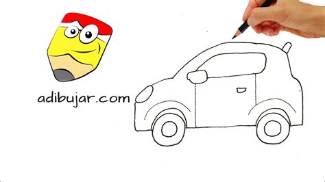Whatsapp Emojis How To Draw A Car Step By Step Easy Drawing For Kids