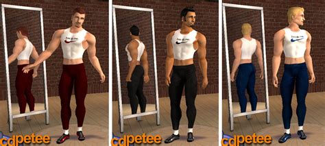 Mod The Sims Nike Spandex Tights And Tees For Bodybuilders