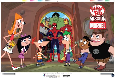 Phineas And Ferb Mission Marvel Tre Promo Poster
