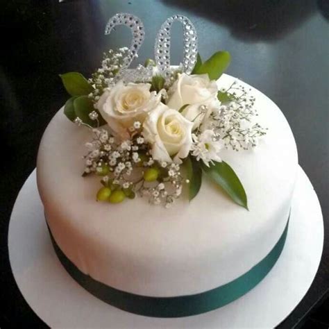 Unauthorized use and/or duplication of this material without express and written permission from this blog's author and/or owner is strictly prohibited. 20th Wedding Anniversary cake | 20 wedding anniversary, 20th anniversary wedding, Wedding ...