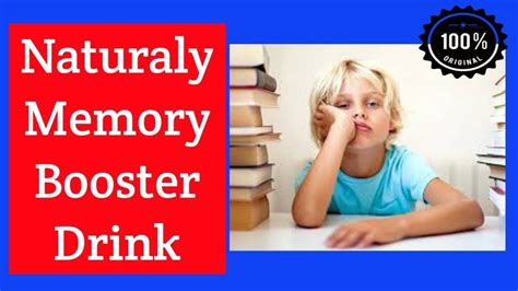 Brain Booster Drink For Kids And Strong Memory Power Naturally
