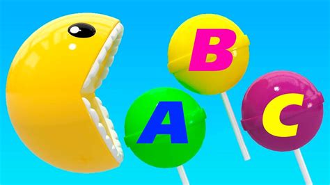 Learn English Alphabet Pacman Abc Youtube