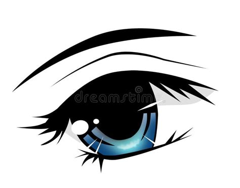 Anime Eye Stock Illustration Illustration Of Japanese 21003486