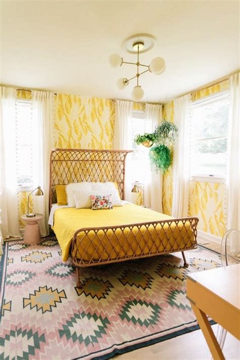 Modern Yellow Bedroom 25 Dazzling Interior Design And Decorating
