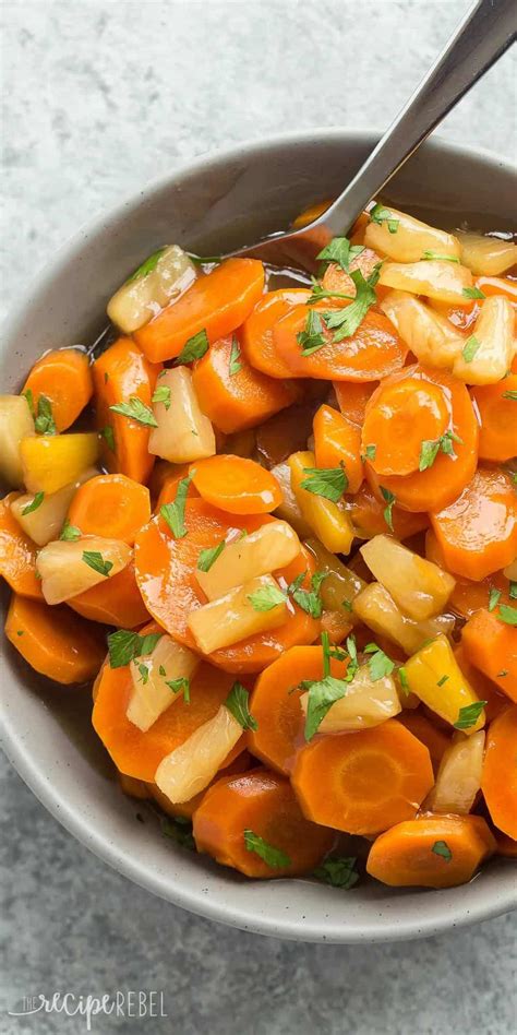 All prices subject to change. Slow Cooker Pineapple Glazed Carrots Recipe