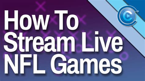 How To Stream Live Nfl Games Without Cable Youtube