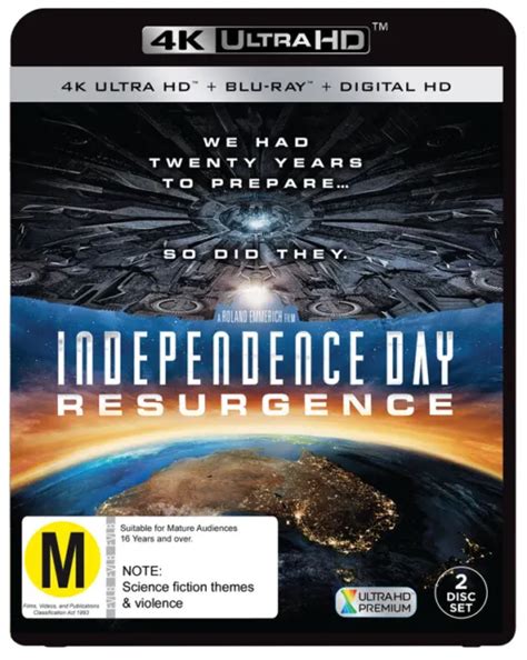 Independence Day Resurgence K Blu Ray Regions A B C Blu Ray Picclick
