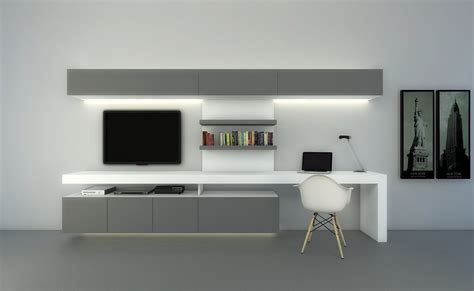 6 rack units, height & extractable adjustable tray & more. MODULUS. Composicion Tv con escritorio www.modulus.com.ar ...
