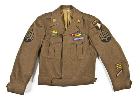 188 World War Ii 101st Airborne Ike Jacket