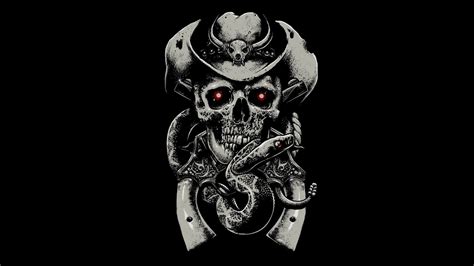 Evil Skulls Wallpaper ·①