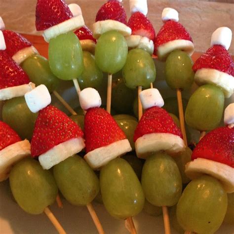 While you'll surely have lots of delectable holiday appetizers at your christmas gathering, why not the best holiday appetizer ideas. 21 Fun Christmas Fruit Ideas for Dessert, Dinner, and More | Christmas food, Christmas appetizers