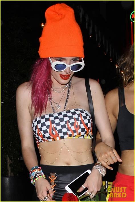 Bella Thorne Shows Off Her Abs During A Night Out Photo 3940299