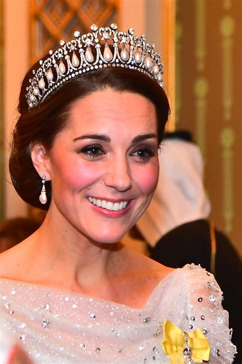 Kate Middleton Dazzles In Princess Dianas Tiara As She Attends