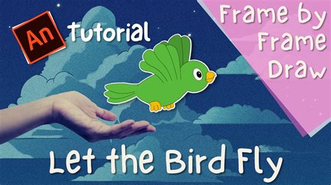 Learn To Animate A Bird Fly In Animate Cc Classical Frame By Frame