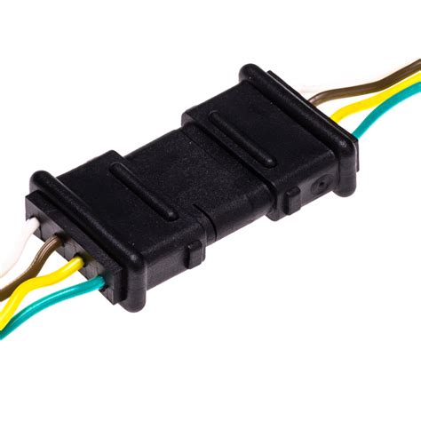 While towing your belongings, ensure that the lights on your trailer are connected to those of your vehicle. TC-4CMPT 4-Wire Male Trailer Light Connector | Plugs, Connectors, & Sockets | Truck & Trailer ...