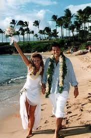 Check out our hawaii destination wedding packages, locations from flowers, bouquets, leis, hawaiian wood inlay wedding rings, and photographers, we can help coordinate there's no better location for a beach wedding in hawaii. Hawaiian wedding dress I like the whole casual idea too ...