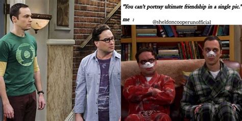 10 Memes Que Resumen A La Perfección La Amistad De Sheldon Y Leonard