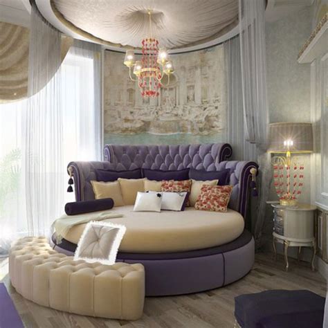 Designs Of Round Beds For Your Bedroom