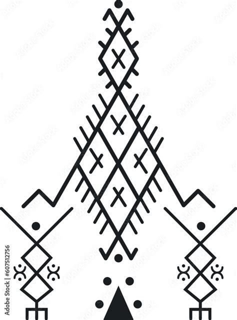Artistic Amazigh Symbols Berber Symbols North African Cultural