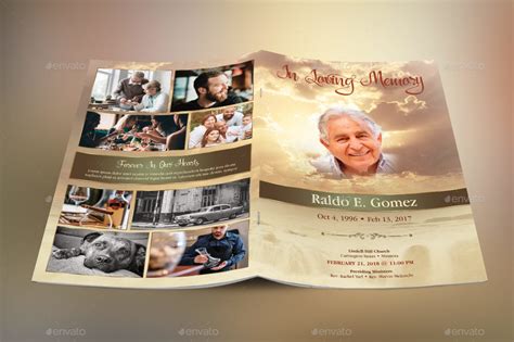 Simple Funeral Program Template Free Best Of Document Template
