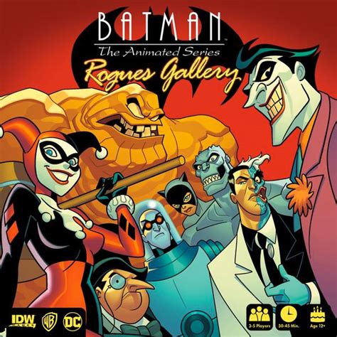 Batman The Animated Series Rogues Gallery Review Board Game Quest