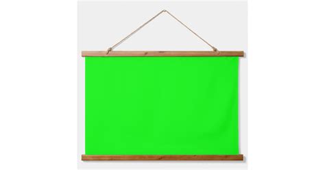 Solid Neon Green Screen Chroma Key Background Hanging Tapestry Zazzle
