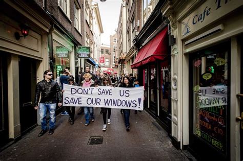 Prostituees Protesteren Tegen De Gemeente Amsterdam Nrc