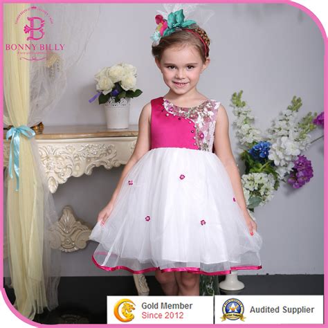 Patchwork Design Baby Girl Party Dress Of Children Clothing China