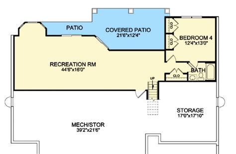 Rustic House Plan With Walkout Basement 3883ja Architectural