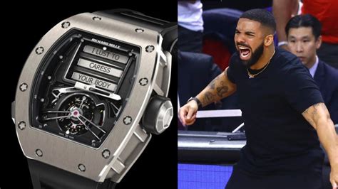 Drake Shows Off 750k Sex Watch During Nba Finals Youtube
