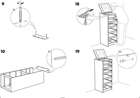 Pax ikea komplement schublade birke massiv ca 93x 57x 16 schrank kleiderschrank. Ikea Meldal Shrank Assembly - IKEA EKET assembly and wall ...