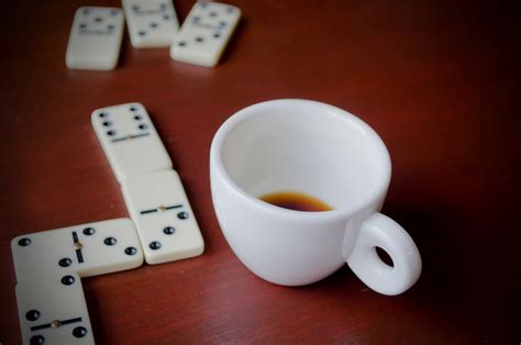 Domino And Coffee Free Stock Photo Public Domain Pictures