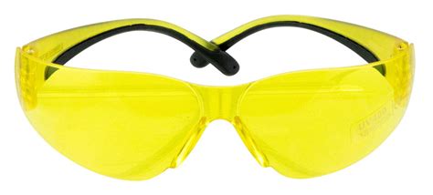 Walkers Gwpywsgyl Shooting Glasses Clearview Polycarbonate Yellow Lens W Black Frame For Women
