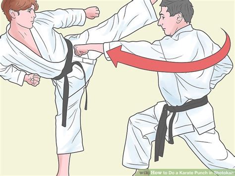3 Ways To Do A Karate Punch In Shotokan Wikihow