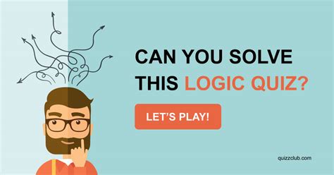 Can You Solve This Logic Quiz Trivia Quiz Quizzclub