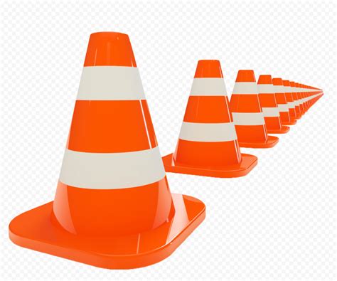 Real Traffic Cones PNG Citypng