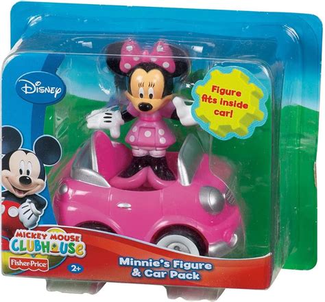 Fisher Price Disney Mickey Mouse Clubhouse Minnies Figure And Car Pack