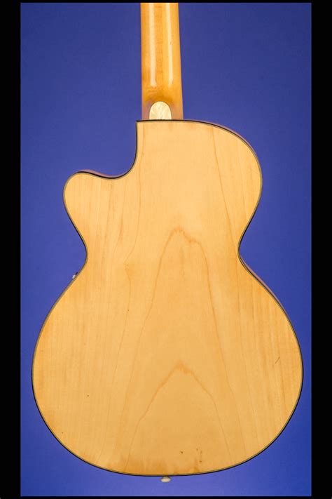 hofner model 127 semi acoustic club 50 1856 1956 natural guitar for sale fretted americana
