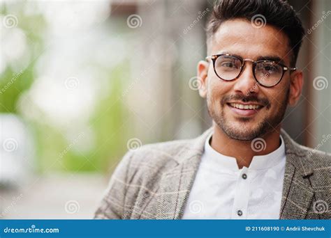 Stylish Pakistani Man Stock Photo Image Of Attractive 211608190