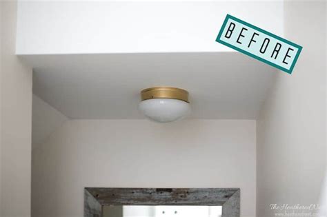 Shop online for ceiling lights with great low prices and quality lighting. DIY Ceiling Light Shades: AKA Hide Your Ceiling Hooters ...