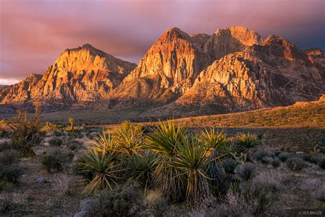 Red Rock Canyon Sunrise Red Rock Canyon Nevada Mountain