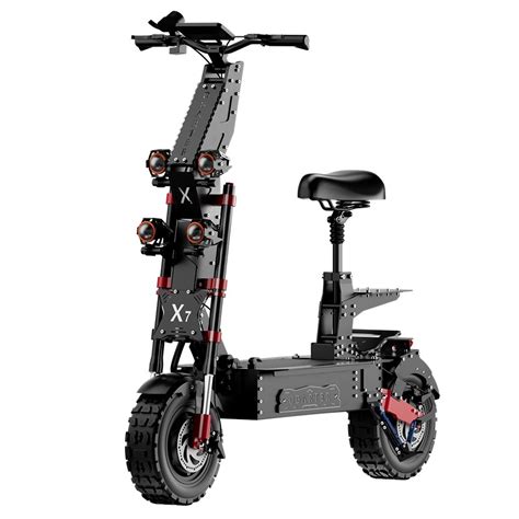Obarter X7 Electric Mountain Scooter 8000w 56 Mph Max Speed Long