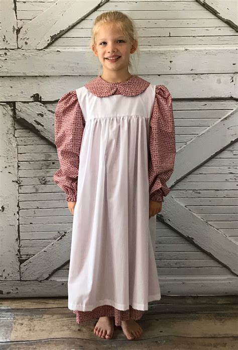 Custom Girls Pioneer Dress Set Etsy
