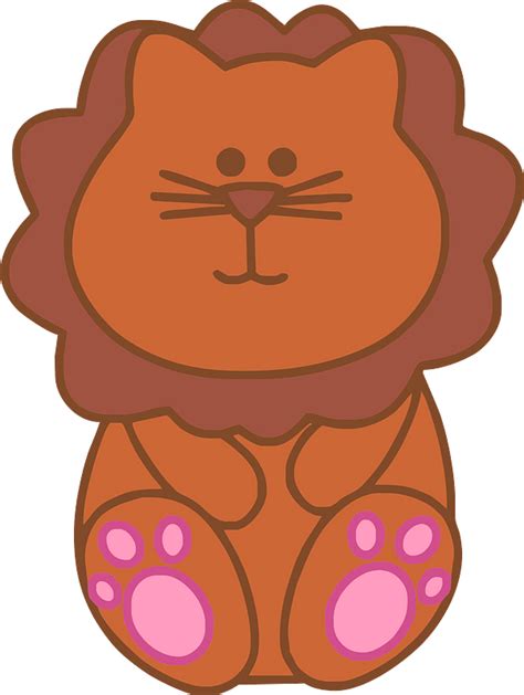 Cute Lion Clipart Free Download Transparent Png Creazilla