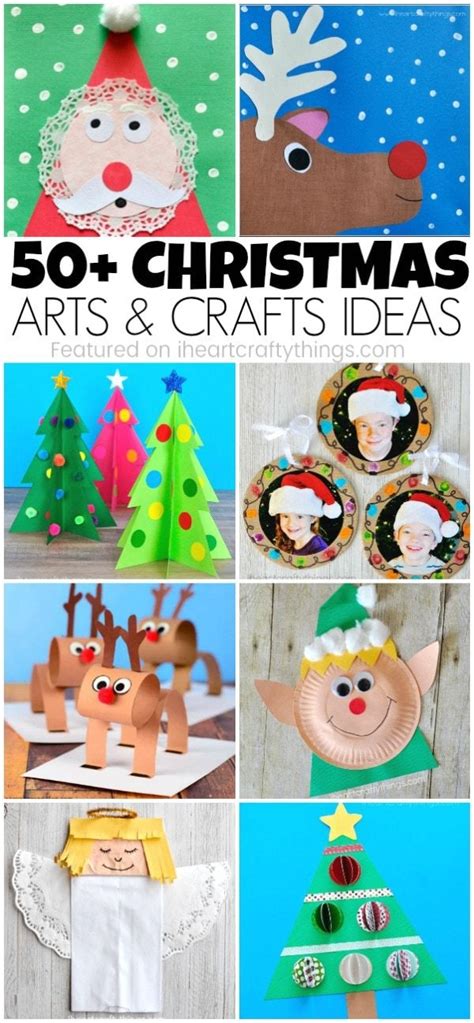 50 Christmas Arts And Crafts Ideas Christmas Art For Kids Christmas