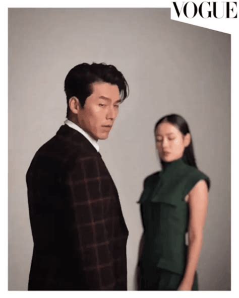 This images were taken while she was doing a photoshoot for chatelaine brand. Hyun Bin Son Ye Jin Vogue - Korean Idol