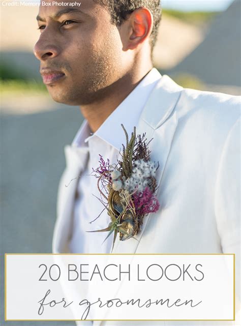 20 Beach Wedding Looks For Grooms And Groomsmen Southbound Bride