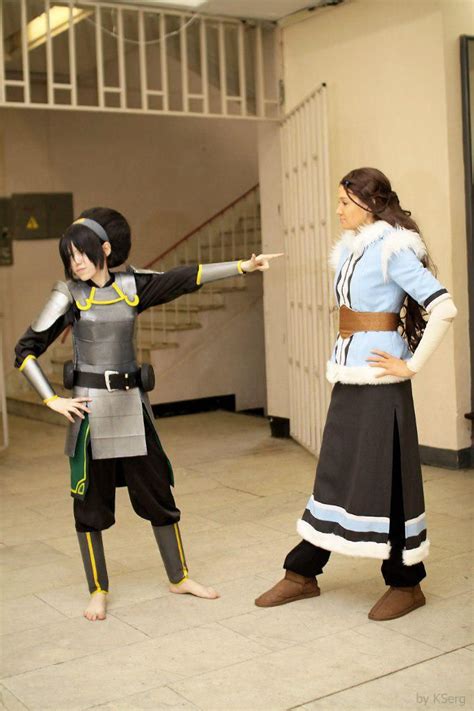 Toph Katara Go Away By Tophwei Avatar Cosplay Cosplay Outfits